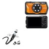 BoxWave Cable Compatible with Ricoh WG-6 - MagnetoSnap AllCharge Cable,
