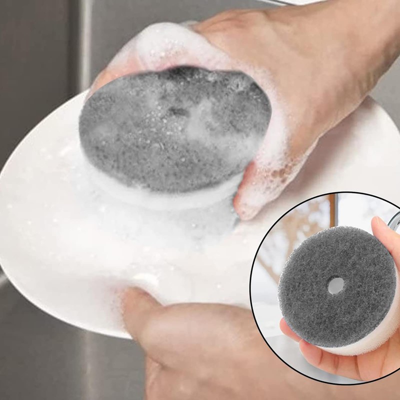 Sennokaze Kitchen Sponges Kitchen Sponges 9 Pack 3 Layers Circular