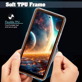 MEMELOKA Case for Blackview BV8200 with 2 Protective Films, Ultra Thin Transparent Anti-Yellowing Soft TPU Protective Case [Anti-Scratch] [Anti-Fingerprint]