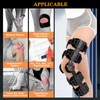 Carbon Fiber Unloader Knee Brace,Hinged Brace Knee Immobilizer for ACL,MCL,PCL