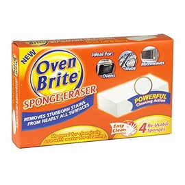 Oven Brite Sponge Eraser 4 Pack