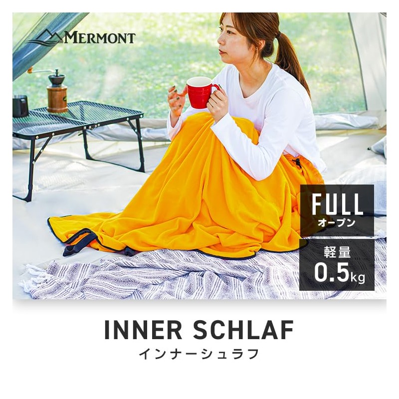 MERMONT ODSBFLOR Inner Shruff, Fleece, Lightweight, Inner Sheets, Sleeping Bag,