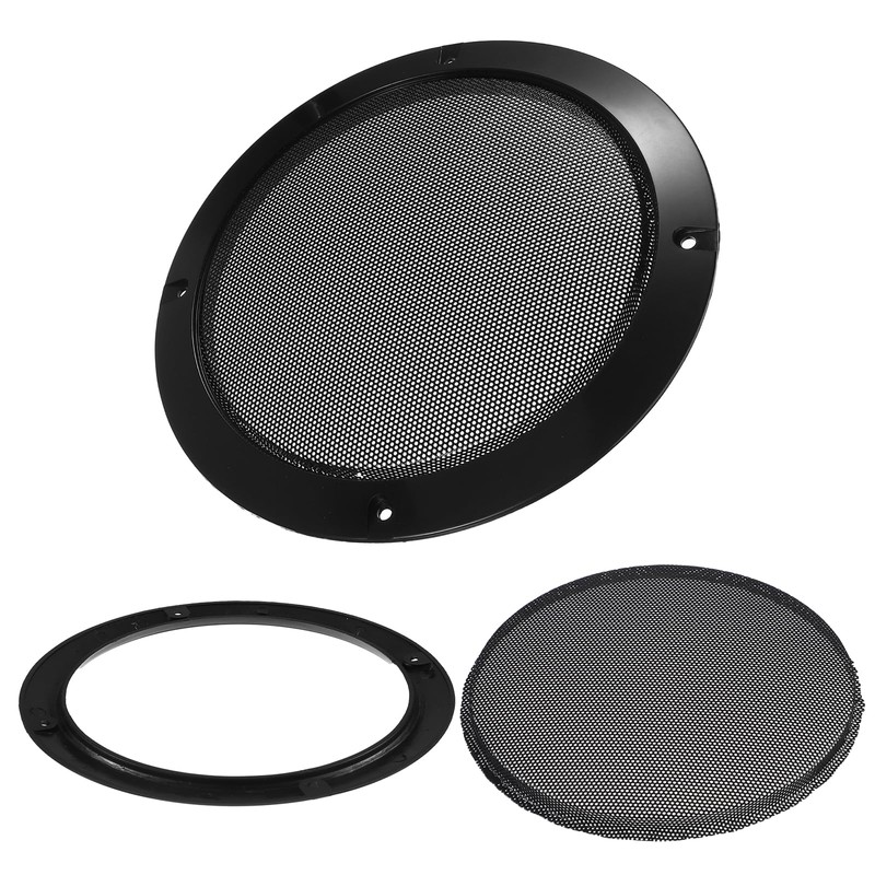 2PCS 5 Inch Speaker Grill Universal Speaker Covers ABS Plastic