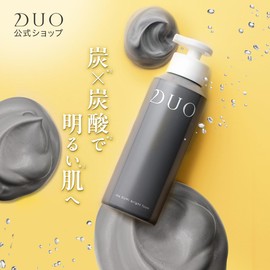 DUO The Bright Form BK Facial Cleanser, 5.3 oz (150 g), Foaming Face Wash, Face Foam, Carbon, Carbonic Acid, Carbonic Face Wash, Carbonic Pack, Skin Care, Made in Japan, Sweet Citrus Essential Oil