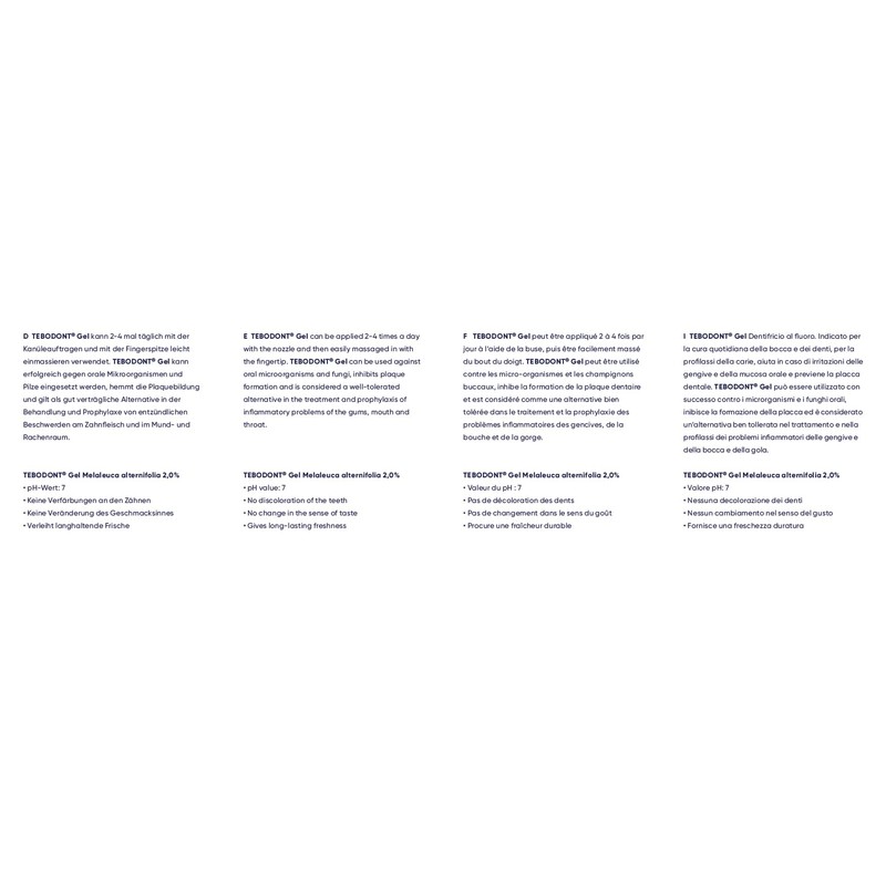TEBODONT Gel,18ml