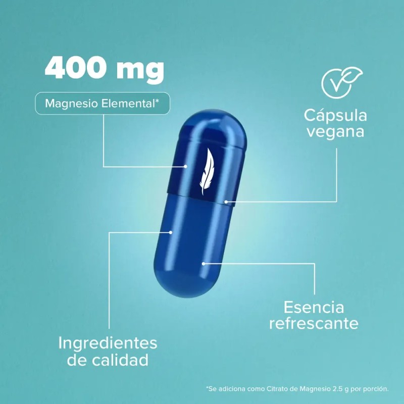 Birdman Citrato de Magnesio 400 Mg | Sin Aditivos |