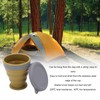 BTIHCEUOT Vasos Plegables, Vaso retráctil de Silicona de Viaje Ultrafino