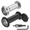 2 Pcs Door Viewer with Privacy Cover, 200° Wide Angle