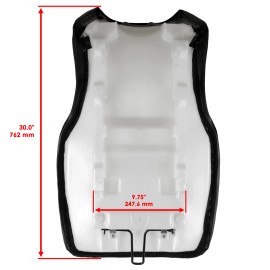 Caltric Complete Seat for Polaris Magnum 500 2x4 4x4 1999 2000 2001 2002 2003 Black Seat