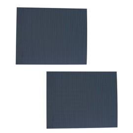 Felimoa Roof Tile Sheet for Dioramas, Architectural Model, Landscape, Approx. 7.9 x 11.6 inches (20 x 29.5 cm), Set of 2