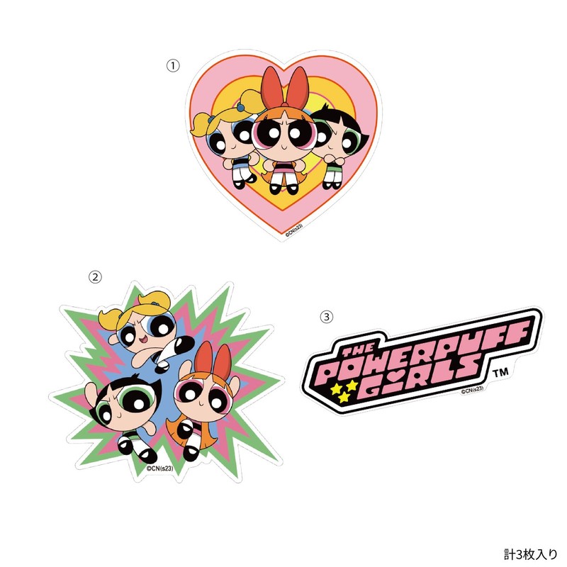 Gourmandies Powerpuff Girls Sticker B Type GPPG-19B