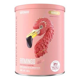 Birdman Fitmingo Proteína en Polvo Vegana  con Inositol, Ácido Hialurónico y Vitaminas  Sin Lactosa  Vainilla  510g