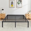 VECELO 14" Queen Size Bed Frame Metal Platform/Mattress Foundation/No Box
