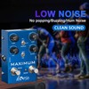 Maximum Guitar Pedal, Overdrive Dual Channel Pedal Clean, and Wild