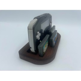 LiftWood Stand Stand Compatible with Gameboy Advance Game Consoles and Games (Stand for GB Advance and Games - Dark Wood)