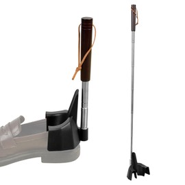 iGuerburn Shoe Horn Long Handle for Seniors, 9.6"-31" Telescoping Shoe Horns for Men Women Foot Funnel Shoe Assist Shoe Helper No Bending Over, Best Gifts for Elderly Dad Parents