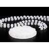 yigedan Natural White Jade Dragon Phoenix Dragon Pendant Necklace, jade,