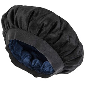 Deep Conditioning Heat Cap. A Heat Cap to hydrate, moisturise and condition. Easy to use and Microwavable. Natural ingredients include Flax Seeds. Natural and Safe