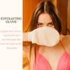 Loelle Copper Exfoliating Glove - Natural Copper Fiber Body Sponge,