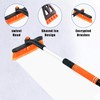 Desdira Car Ice Scraper, 2 in 1 Snow Brush with