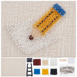 WEBEEDY DIY Pencil String Art Kit for Beginner 3D Pencil Paper String Art Crafts Kit for Adults,Arts Crafts Kit with Instruction and All Supplies,Home Wall Decor Unique Teacher's Back to School Gift