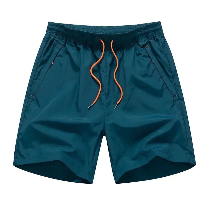 Men’s Double-Layer Swim Trunks for Beach & Pool – Quick-Dry