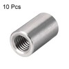 sourcing map M8 Round Connector Nuts, 304 Stainless Steel Coupling