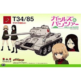 1/35 Girls & Panzer Series GP-11 T34/85 Pravda high school ver. by Platts