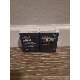 Kroger Nutmeg Ground/ Nuez Moscada Molida 1.85 oz (52g) each Pack Of 2
