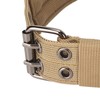 Military Dog Collar Adjustable Nylon Training Dog Collar with Heavy