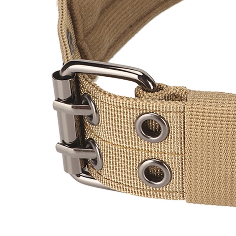 Military Dog Collar Adjustable Nylon Training Dog Collar with Heavy
