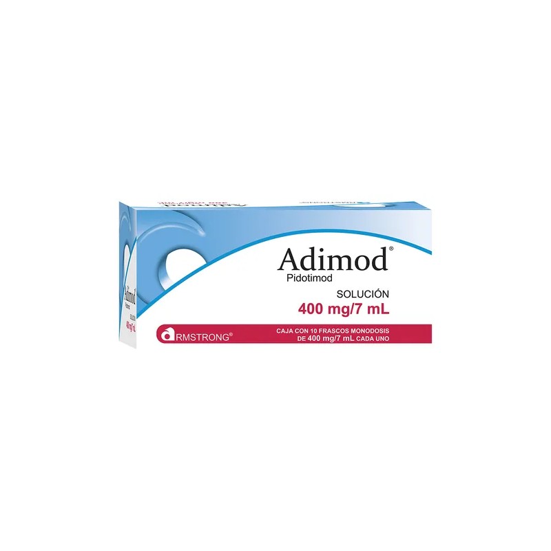 Adimod Solucin 400 Mg7 Ml, 10 Frascos 7 Ml