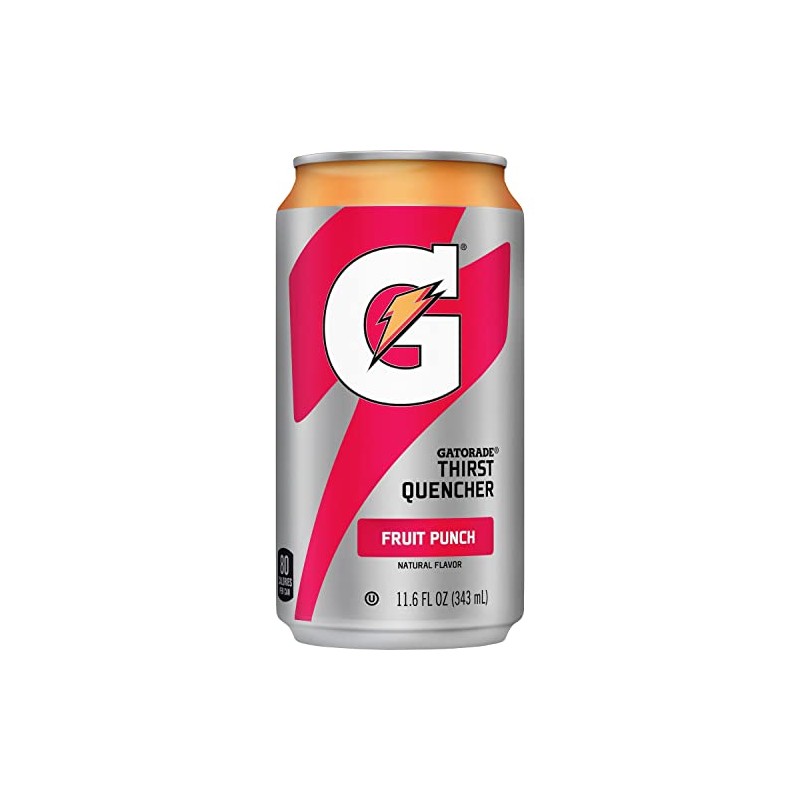 Gatorade Thirst Quencher, Fruit Punch, 11.6 Fl Oz (Pack of