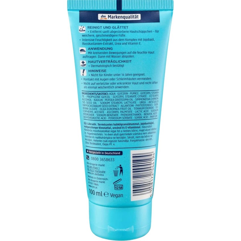 Balea Foot Cream Tea Tree Oil 1 x 100 ml