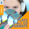Coby Portable Bluetooth CD Player with FM Radio & Headphones,