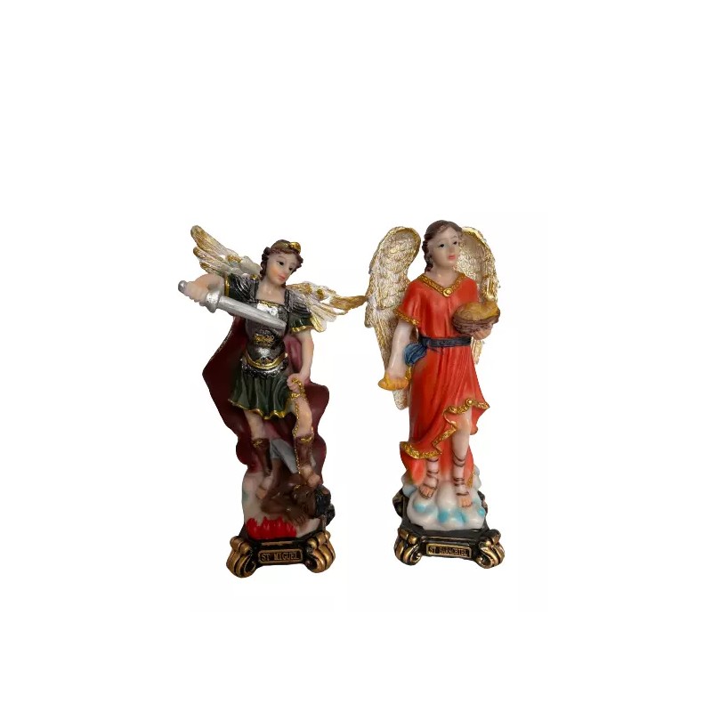 Set of 7 Arcangels Figurines 6" New Archangels Set
