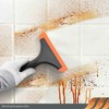 EHDIS 1PCS Window Squeegee with Handle, Flexible Rubber Squeegee, Shower