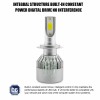 Unbranded For Jaguar XJR 1998-2008 Combo 4X H7 Front LED