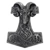 Pacific Giftware Thor's Hammer with Aries Head Wall Relief Viking