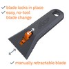Slice 10591 Manual Utility Scraper, Locking Ceramic Blade, Rust Free,