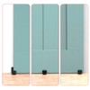CCJH Sliding Door Floor Guide Adjustable Floor Roller Guide Sliding