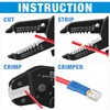 iCrimp Quick Change Ratcheting Crimper Tool Kit, Automotive Service Kit,