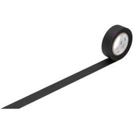 mt Washi Masking Tape Klebebandrolle matte black