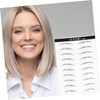 Beavorty Durable Eyebrow Stencil Set 20 Pairs of Realistic Waterproof