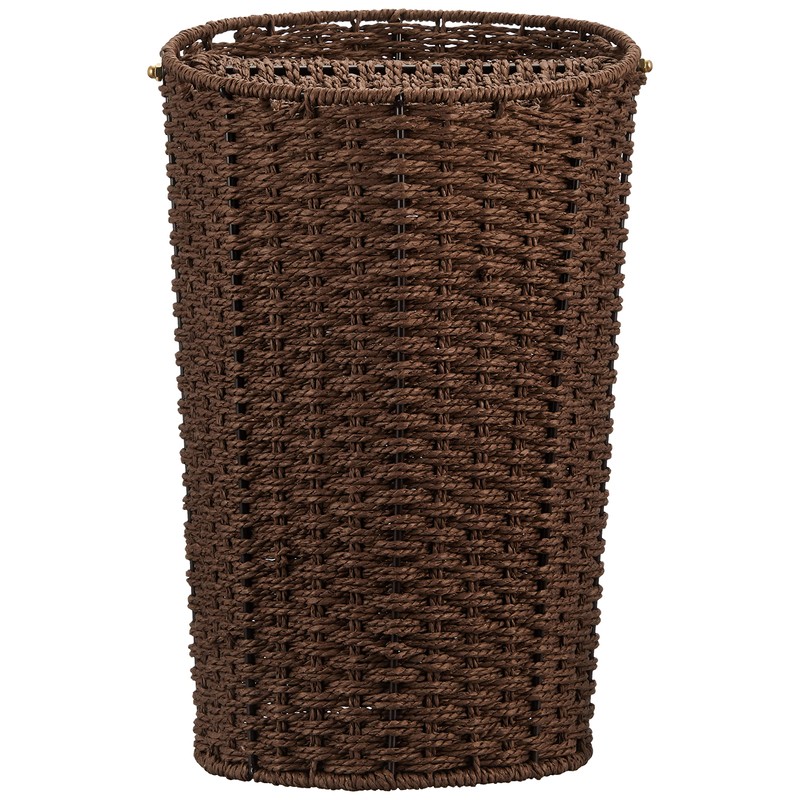 tidori Industrial with Lid Trash Can Brown x X 5xh35