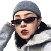 88flix Korean Cat's Eye Sunglasses, Rectangle Frame, Stylish, Vintage Style,