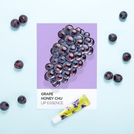 Hurdia 포도 허니츄 립에센스(글로시+틴트+보습립밤) 10g Grape Honey Chew Lip Essence (Glossy+Tint+Moisturizing Lip Balm) 10g