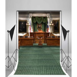 Yeele 10x15ft Law Court Backdrop for Photography European Interior Justice Council Chambers Background Kids Boy Adult Photo Booth Shoot Studio Props
