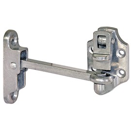 Buyers Products DH304 Heavy-Duty Aluminum Door Hold Back, 4 Inch Hook and Keeper Spring-Loaded Latch