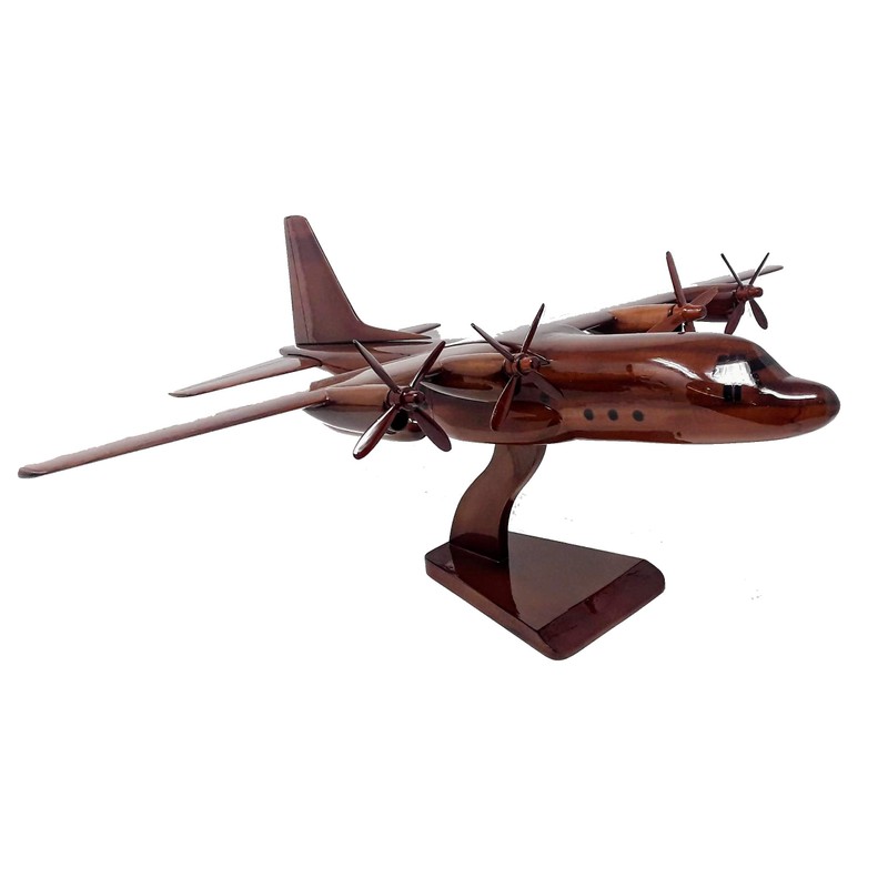 C130 Hercules Wood Model Airplane
